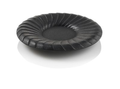 Kiku Black Cast Iron Coaster